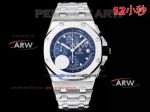 HBF Factory Clone Audemars Piguet Royal Oak Offshore Chronograph Blue SS 